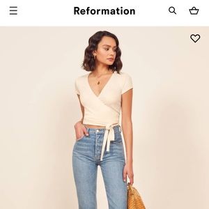 Reformation Flora Top